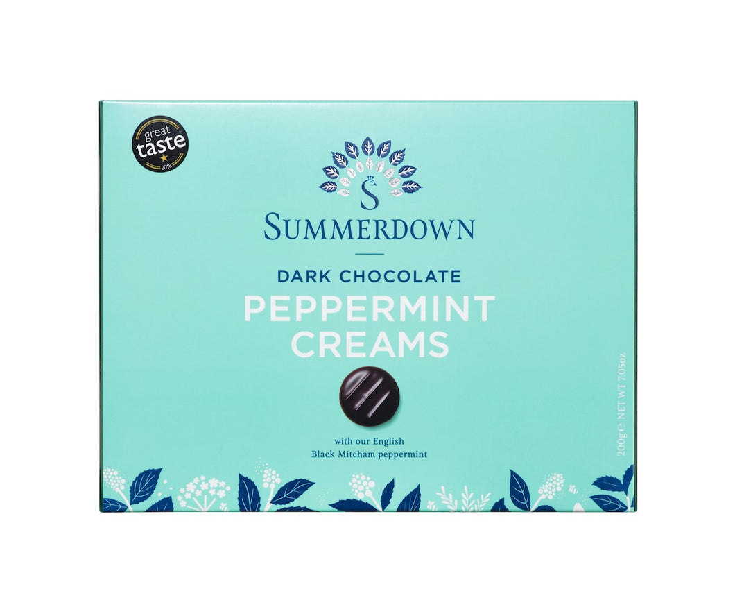 Summerdown Dark Chocolate Peppermint Creams 200g