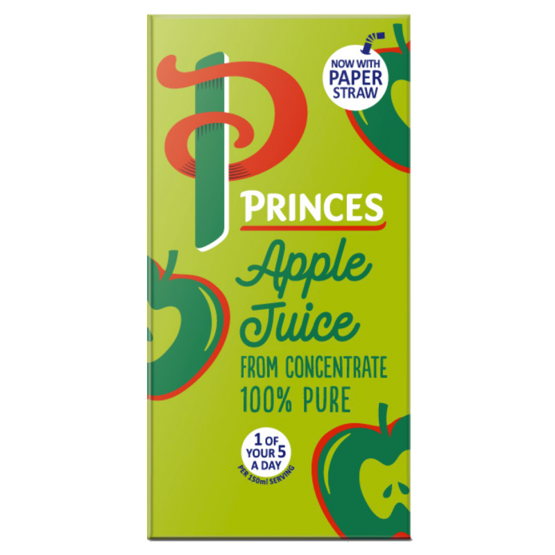 Princes Pure Apple Juice 200ml